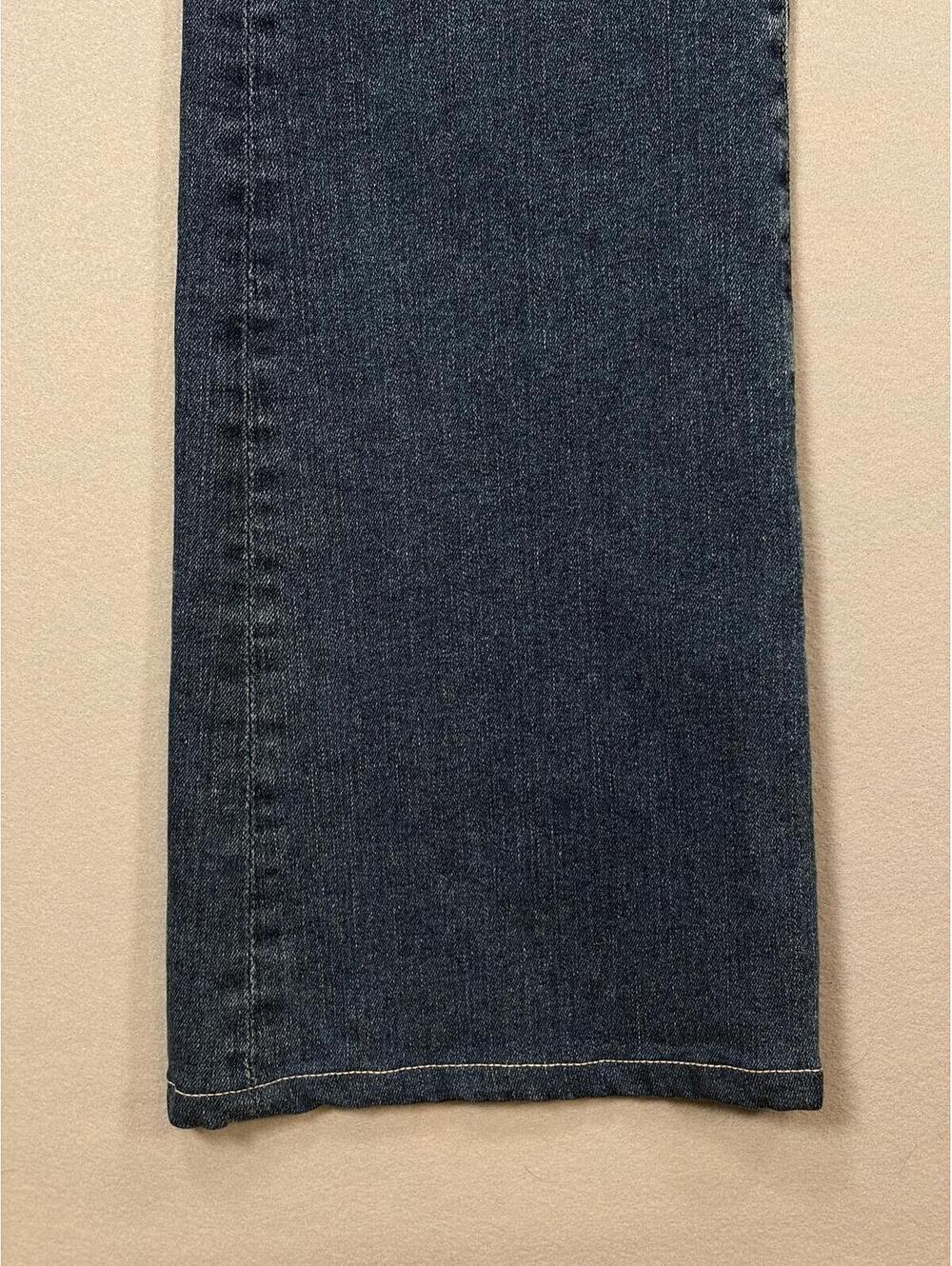 Women's Dark Blue Bootcut Jeans - Picture 12 of 16